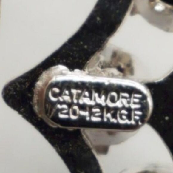 Catamore Heart Brooch 1/20th gold filled - Picture 5 of 9